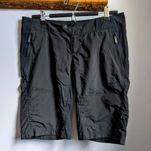 Columbia Black Titanium Shorts. EUC. Size 6.
